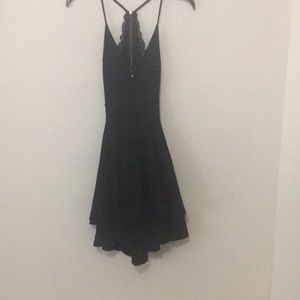 Windsor Black tier dress